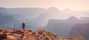 ent physician hiking through their new community in arizona