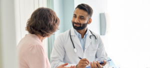 physician who is being compensated based on positive patient outcomes